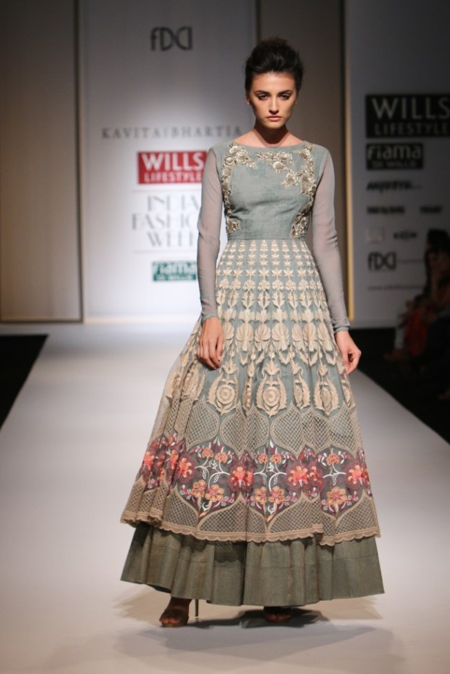 Kavita Bhartia for Wills India Fashion Week Spring/Summer 2015