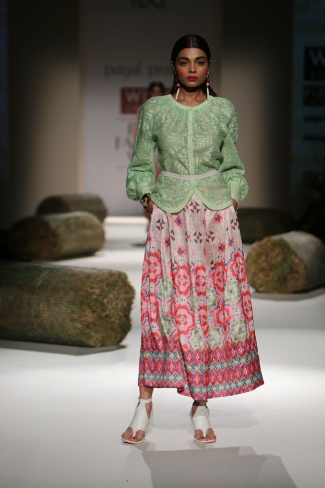 Payal Pratap for Wills India Fashion Week Spring/Summer 2015